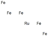 Pentairon ruthenium Struktur