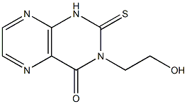1,2-Dihydro-3-(2-hydroxyethyl)-2-thioxopteridin-4(3H)-one