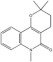 3,4-Dihydro-2,2,6-trimethyl-2H-pyrano[3,2-c]quinolin-5(6H)-one