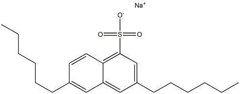 3,6-Dihexyl-1-naphthalenesulfonic acid sodium salt