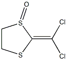  2-(Dichloromethylene)-1,3-dithiolane 1-oxide