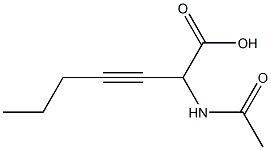 2-Acetylamino-3-heptynoic acid|