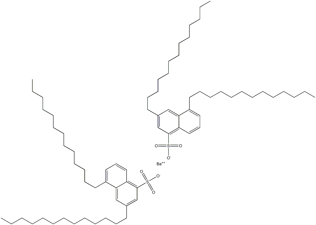 Bis(3,5-ditridecyl-1-naphthalenesulfonic acid)barium salt