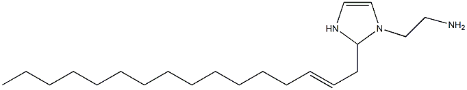 1-(2-Aminoethyl)-2-(2-hexadecenyl)-4-imidazoline Structure