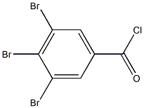 3,4,5-Tribromobenzoic acid chloride Structure