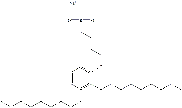  4-(2,3-Dinonylphenoxy)butane-1-sulfonic acid sodium salt