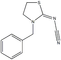  3-Benzyl-2-[(cyano)imino]thiazolidine