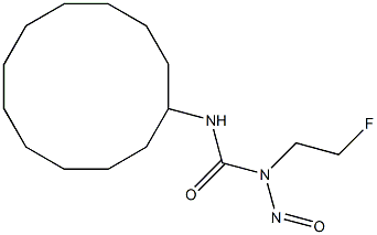 1-Cyclododecyl-3-(2-fluoroethyl)-3-nitrosourea