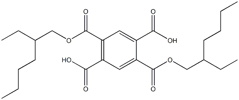 1,2,4,5-Benzenetetracarboxylic acid 2,5-bis(2-ethylhexyl) ester,,结构式