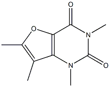 1,3,6,7-Tetramethylfuro[3,2-d]pyrimidine-2,4(1H,3H)-dione Structure