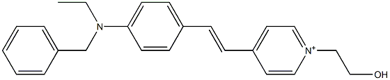 4-[2-[4-[Ethyl(phenylmethyl)amino]phenyl]ethenyl]-1-(2-hydroxyethyl)pyridinium