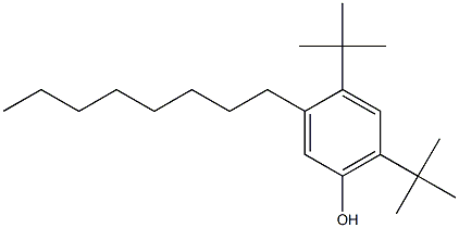 4,6-Di-tert-butyl-3-octylphenol 结构式