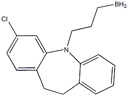 5-(3-Borylpropyl)-3-chloro-10,11-dihydro-5H-dibenz[b,f]azepine Structure