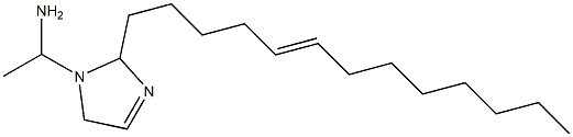 1-(1-アミノエチル)-2-(5-トリデセニル)-3-イミダゾリン 化学構造式