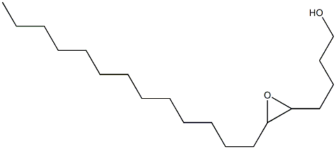 5,6-Epoxynonadecan-1-ol Structure