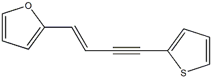 2-[4-(2-Thienyl)-1-butene-3-ynyl]furan,,结构式