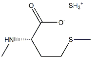 [(R)-3-アミノ-3-カルボキシプロピル]ジメチルスルホニウム 化学構造式