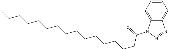 1-(1H-Benzotriazole-1-yl)-1-hexadecanone 结构式