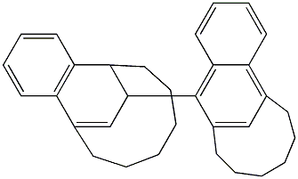 4-[[1,4-Hexano-1,2-dihydronaphthalen]-2-yl]-1,3-hexanonaphthalene Struktur