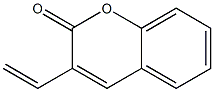 3-Ethenyl-2H-1-benzopyran-2-one 结构式