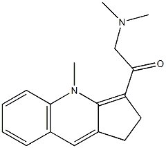 1,2-Dihydro-3-(dimethylaminoacetyl)-4-methyl-4H-cyclopenta[b]quinoline|