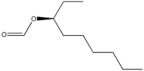 (-)-ぎ酸[(S)-ノナン-3-イル] 化学構造式