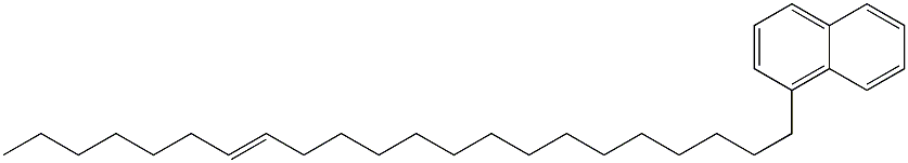 1-(15-Docosenyl)naphthalene Structure