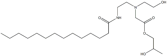  [N-(2-Tetradecanoylaminoethyl)-N-(2-hydroxyethyl)amino]acetic acid 2-hydroxypropyl ester