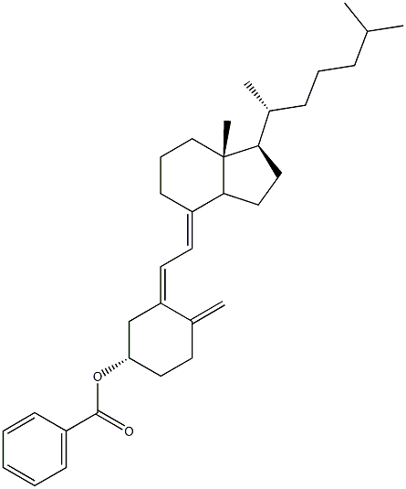 Cholecalciferol benzoate Structure