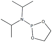 N,N-Diisopropyl-1,3,2-dioxaphospholane-2-amine Struktur