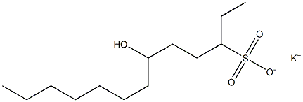 6-Hydroxytridecane-3-sulfonic acid potassium salt|