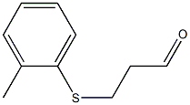 3-[(2-Methylphenyl)thio]propionaldehyde|