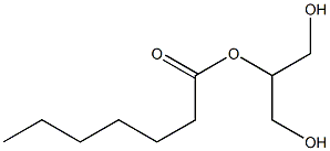 Heptanoic acid 2-hydroxy-1-(hydroxymethyl)ethyl ester 结构式