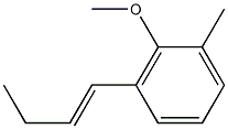  1-Methoxy-2-methyl-6-[(E)-1-butenyl]benzene