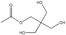 酢酸[3-ヒドロキシ-2,2-ビス(ヒドロキシメチル)プロピル] 化学構造式