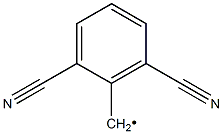 2,6-Dicyanobenzyl radical,,结构式