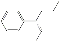 [S,(+)]-3-Phenylhexane Structure