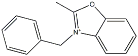 2-Methyl-3-(phenylmethyl)benzoxazolium