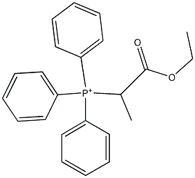 2-Ethoxy-1-methyl-2-oxoethyltriphenylphosphonium Structure