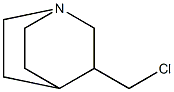 3-(Chloromethyl)-1-azabicyclo[2.2.2]octane Structure