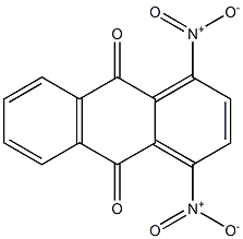 1,4-Dinitro-9,10-anthracenedione 结构式