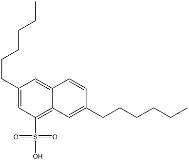 3,7-Dihexyl-1-naphthalenesulfonic acid