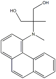 2-[(Phenanthren-4-yl)methylamino]-2-methyl-1,3-propanediol,,结构式