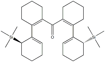 [(R)-6-(Trimethylsilyl)-1-cyclohexenyl]1-cyclohexenyl ketone Structure