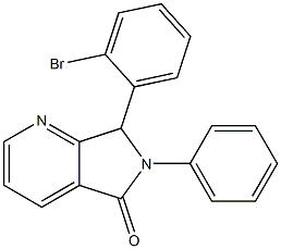6,7-Dihydro-6-phenyl-7-(2-bromophenyl)-5H-pyrrolo[3,4-b]pyridin-5-one