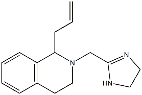  2-[[(1,2,3,4-Tetrahydro-1-allylisoquinolin)-2-yl]methyl]-4,5-dihydro-1H-imidazole