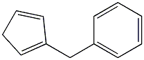 1,4-Cyclopentadienylmethylbenzene Structure