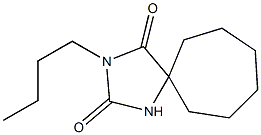 3-Butyl-2,4-dioxo-1,3-diazaspiro[4.6]undecane Structure