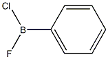 Phenylchlorofluoroborane Structure