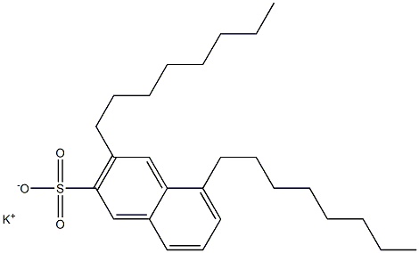3,5-Dioctyl-2-naphthalenesulfonic acid potassium salt